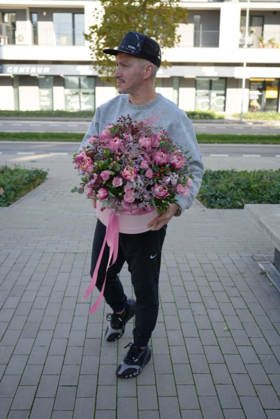 Kvetinový box - Tulipánový sen