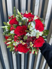 Svadobná kytica - Red Roses