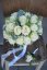 Svadobná kytica - White roses & eucalyptus