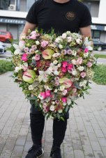 Smútočný veniec „Srdce 2 – plné“