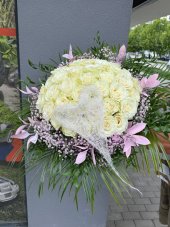 Srdce nežnosti - 49 kusov ruží