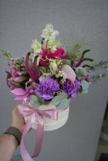 Kvetinový box - Crème de la Crème