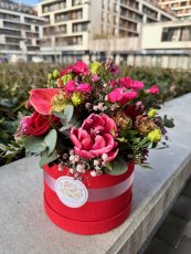 Kvetinový box - Red Love