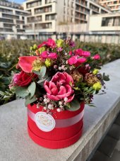 Kvetinový box - Red Love